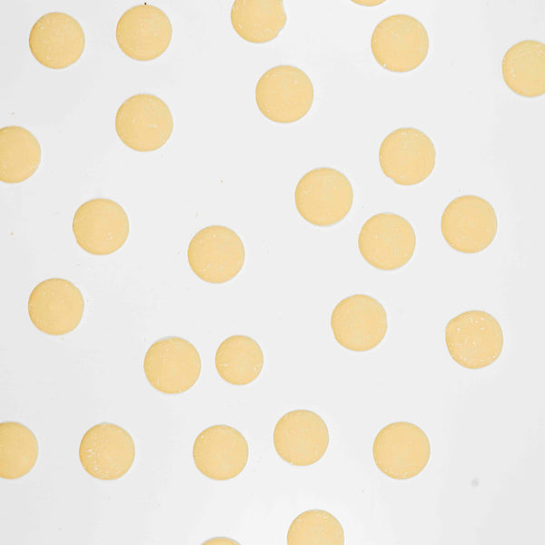 White Chocolate Buttons Scattered